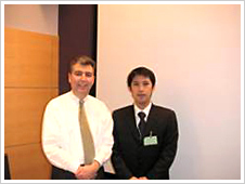 Dr.Joceph Fiorellini（准教授）と